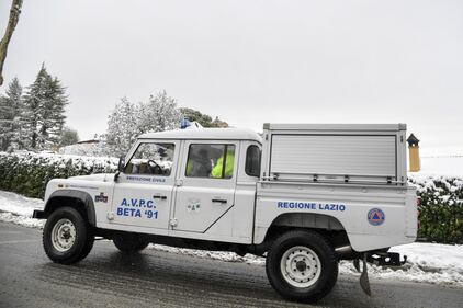 Neve e gelo sui Castelli romani 12