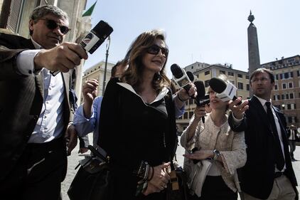 Protesta davanti a Montecitorio 5