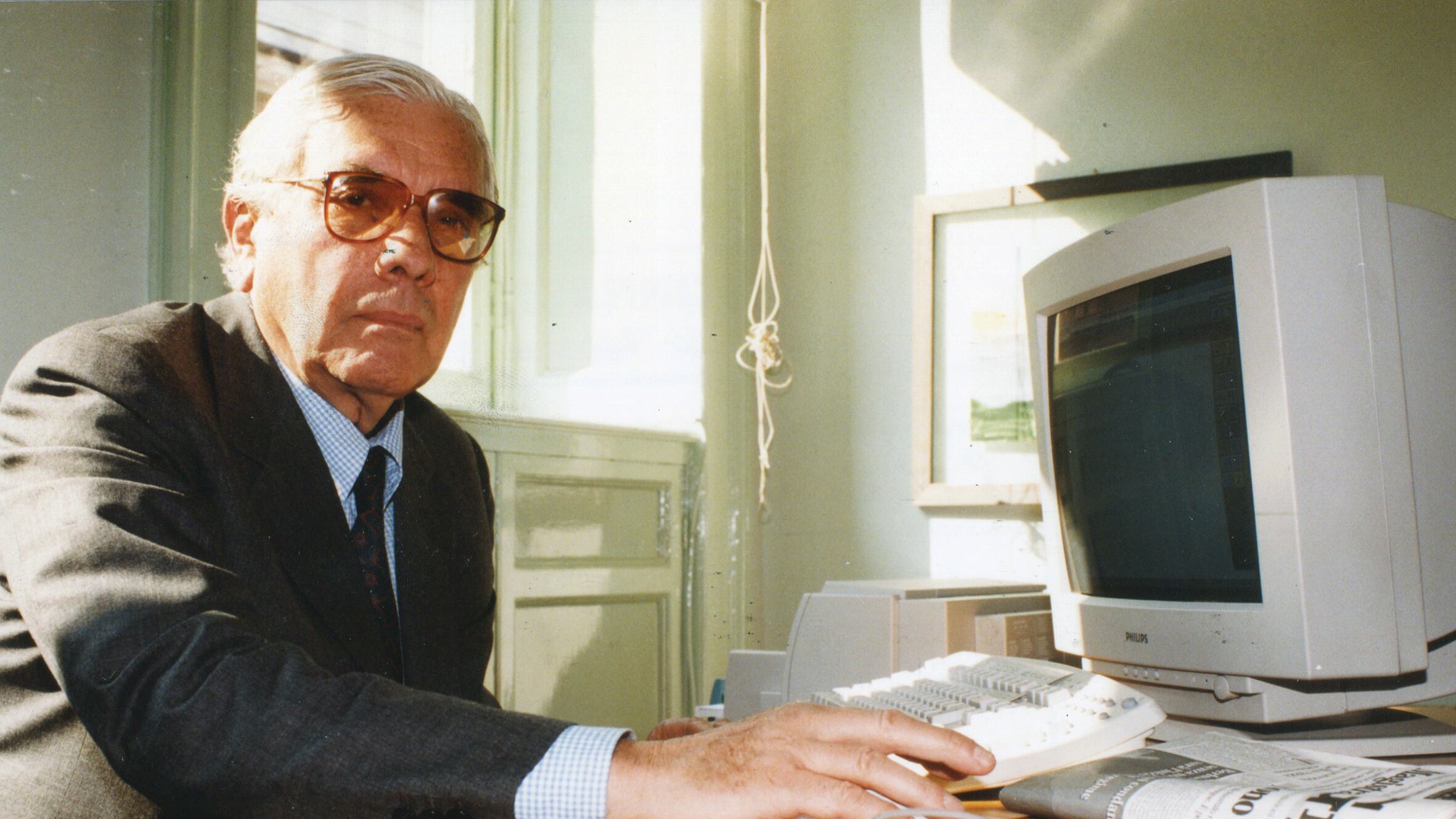 Che privilegio lavorare nella stanza accanto a lui
