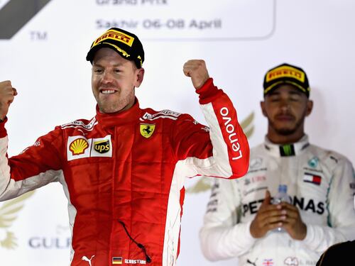 Bahrain, capolavoro di Vettel