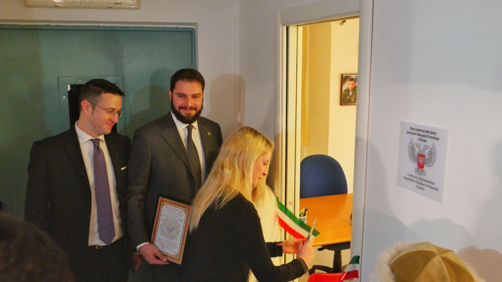 Il primo "consolato" dei separatisti filo-russi arriva in Italia