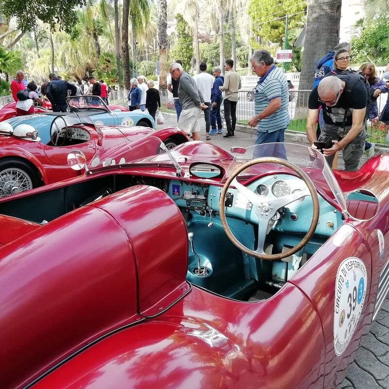 A Ospedaletti la rievocazione del Gran Premio di Sanremo con i bolidi d'epoca 1