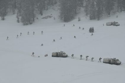 Volpe Bianca 2025: le immagini dell'esercitazione delle Truppe Alpine dell’Esercito 3