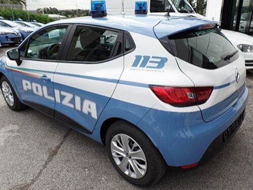 La nuova Renault Clio per la polizia