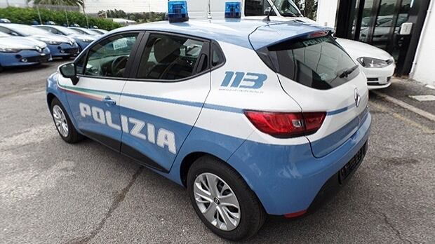 La nuova Renault Clio per la polizia