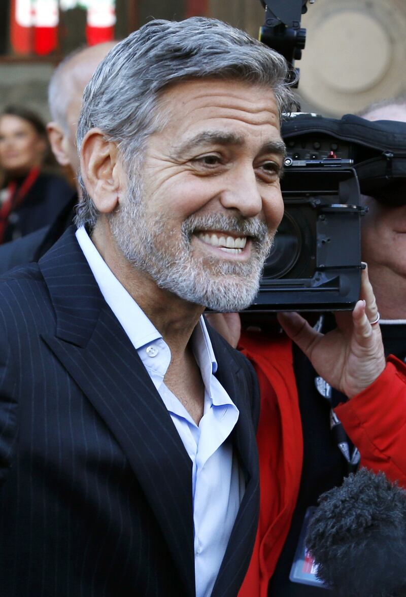 George Clooney e Amal: red carpet nel cuore di Edimburgo 1