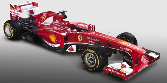 La nuova Ferrari F138 1