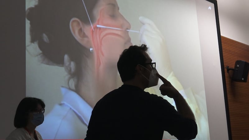 L'addestramento delle Uscar, le unità speciali anti-Covid 5