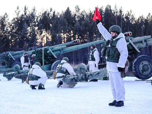 L'assalto partito dalla neve: ecco le truppe della Bielorussia