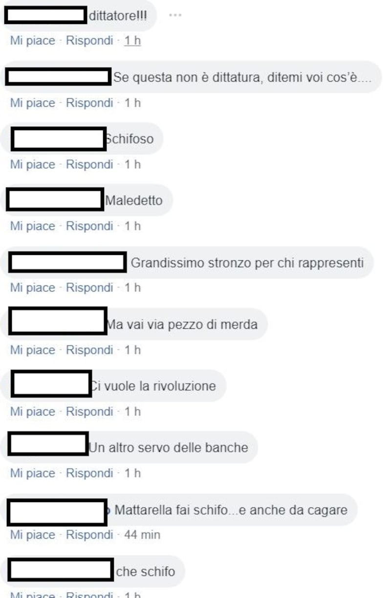 Insulti e minacce di morte sui social a Mattarella 2