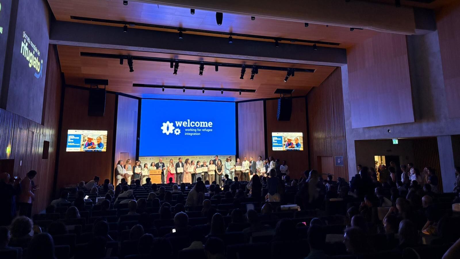Openjobmetis e Family Care ricevono il riconoscimento UNHCR “Welcome. Working for Refugee Integration 2025”