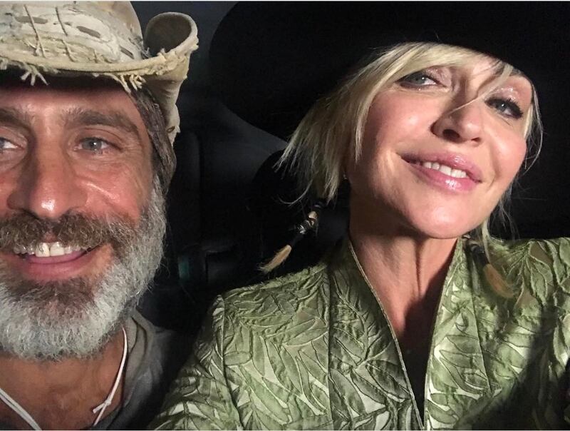 Raz Degan e Paola Barale all'Isola dei Famosi 1