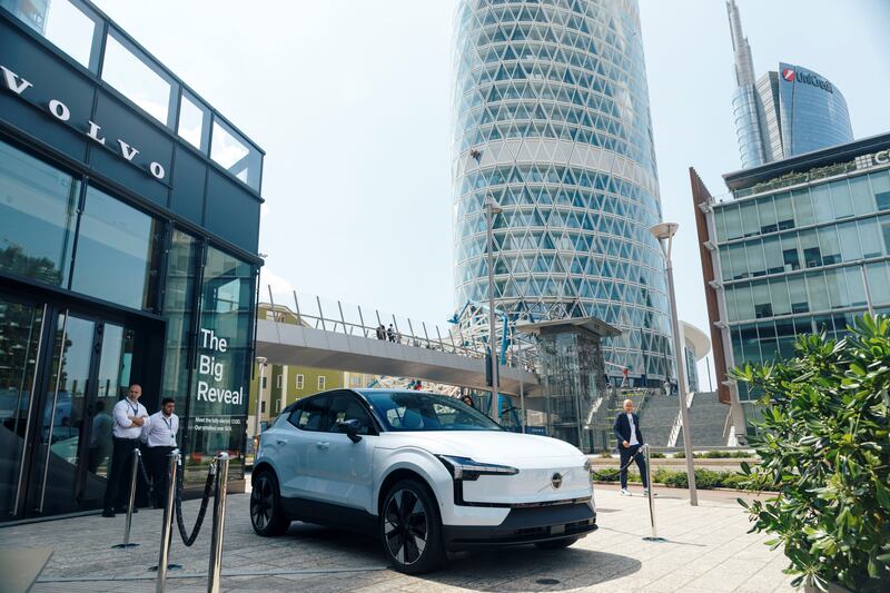 Volvo EX30 Anteprima Milano 7