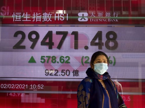 Borsa, quanto più è alta quanto più si farà male quando cade