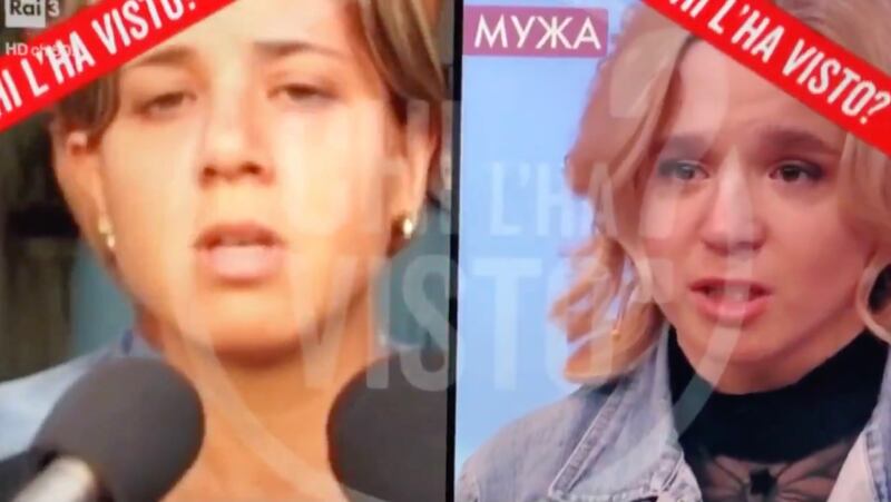 Piera Maggio e ragazza russa, Chi l'ha visto