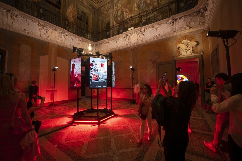 Palazzo Dugnani festa Salone Mobile 60 anni