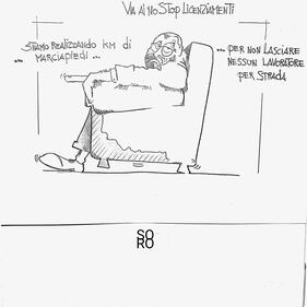 La vignetta del giorno: Patuanelli da il via al No Stop licenziamenti 1