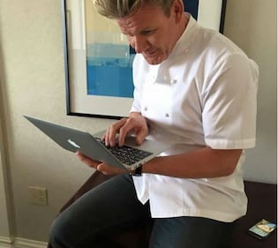 Gordon Ramsay e Instagram, tra famiglia e ricette 16