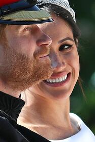 Meghan Markle e il Principe Harry al Royal Wedding 1