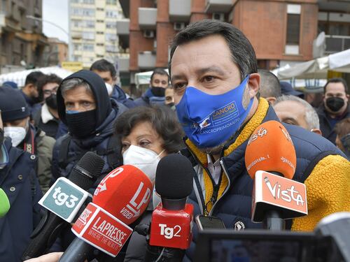 Salvini: "Avanti con o senza Draghi"