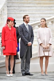 Beatrice Borromeo mostra il pancione alla Festa del principato di Monaco 9