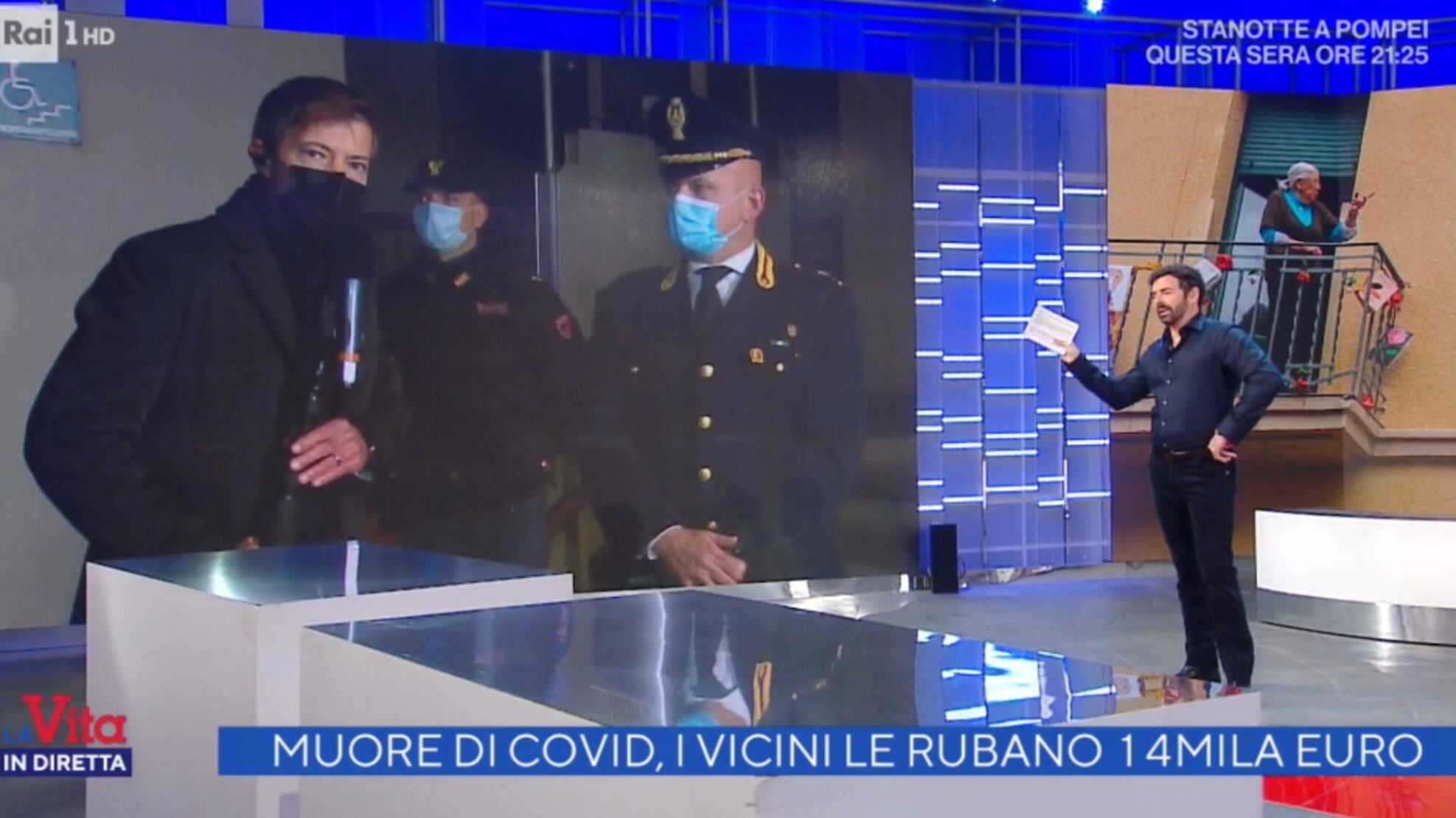 La gaffe di Alberto Matano: "Come sta Luciana?". Ma lei è morta