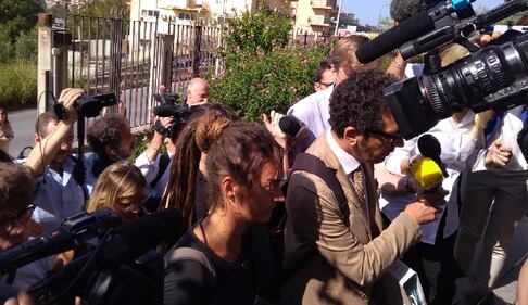 L'arrivo di Carola Rackete ad Agrigento  2