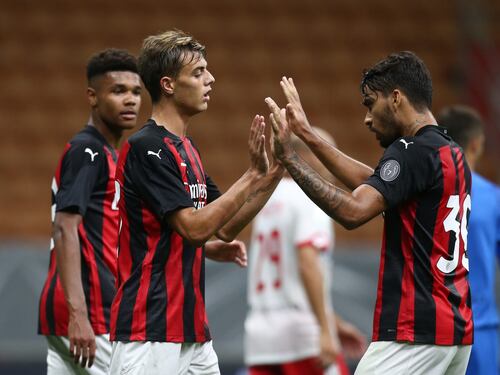 Finisce 4-1 la partita del cuore Milan-Monza. Maldini: "Berlusconi è una roccia"