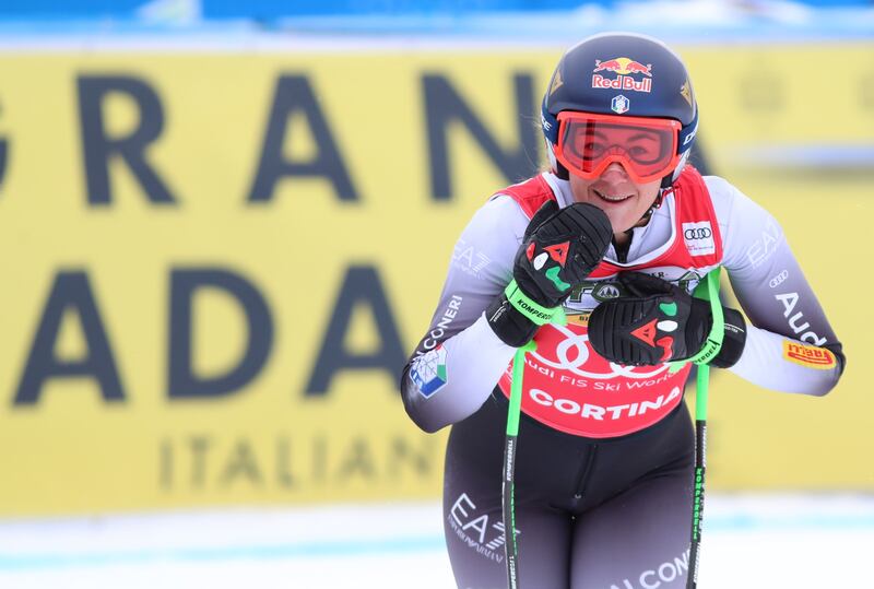 Il trionfo di Sofia Goggia a Cortina: le immagini più belle 2