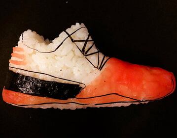 Lo chef che prepara scarpe di sushi 7