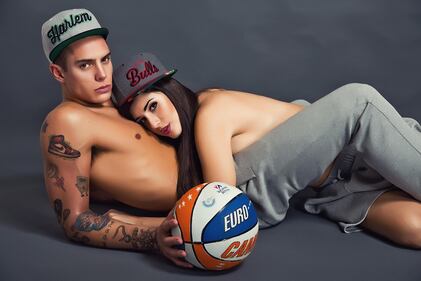 Valentina Vignali e Stefano Laudoni: coppia hot del basket 3