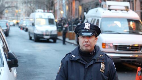 Polizia davanti all'appartamento di Philip Seymour Hoffman 7