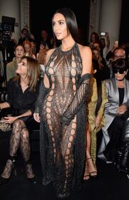 Kim Kardashian, seminuda alla Paris Fashion Week 13