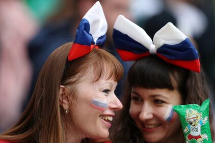 Mondiale 2018, tifosi festanti sugli spalti dello stadio Luzhniki di Mosca 5