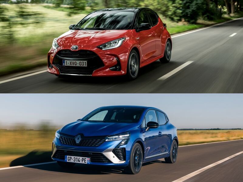 Gallery Clio vs Yaris 1