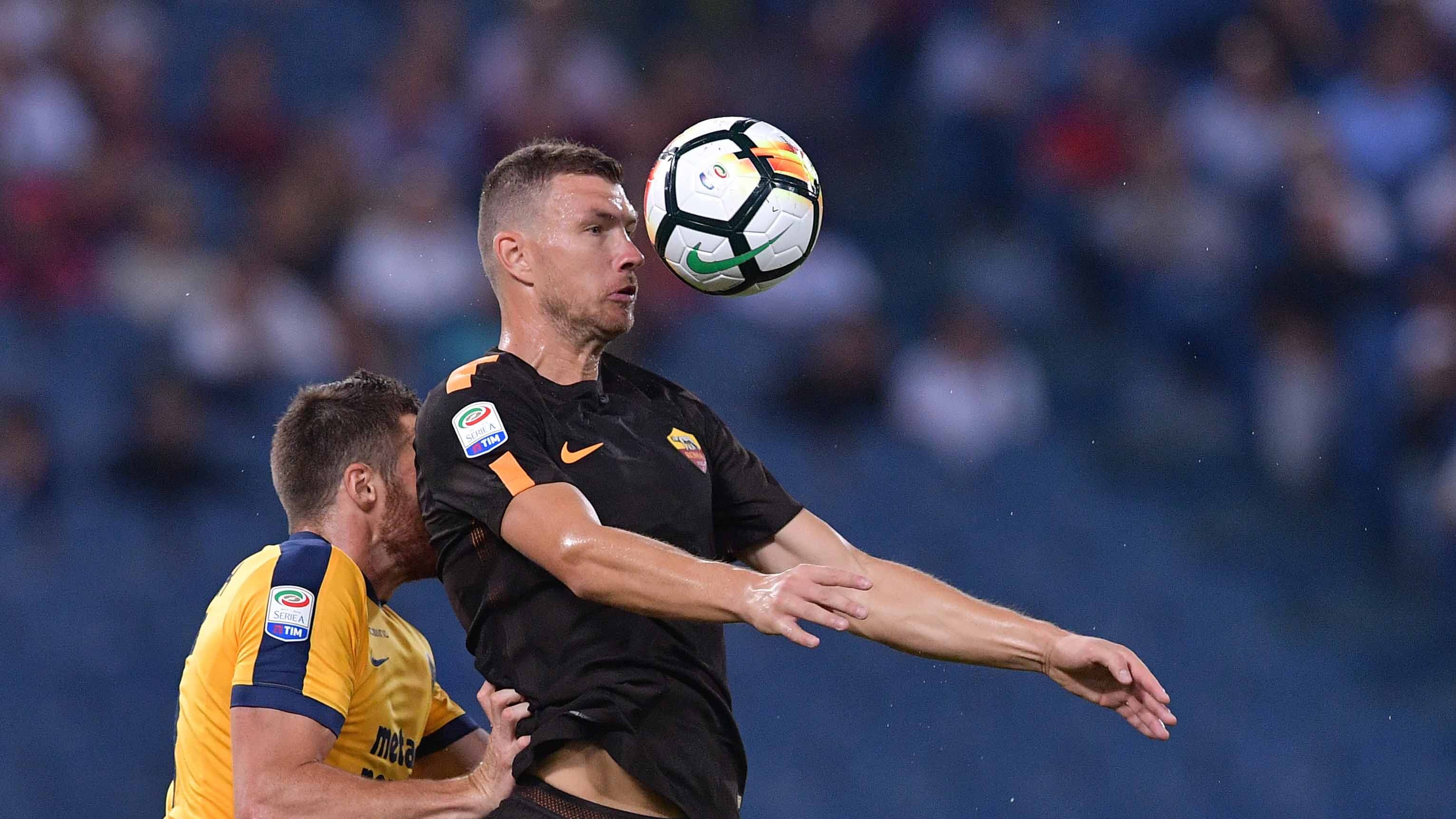Doppio Dzeko, tutto facile per la Roma