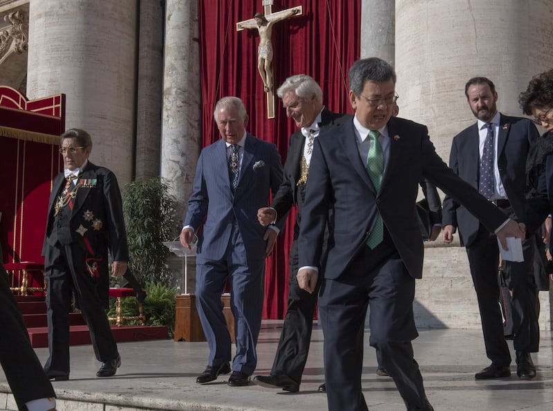 Il Principe Carlo in Vaticano: foto 10