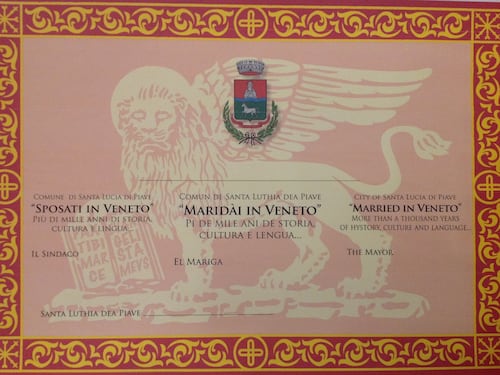 Ricette e certificati in dialetto: così il sindaco difende il Veneto