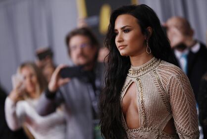 Demi Lovato splendida ai Grammy Awards 2