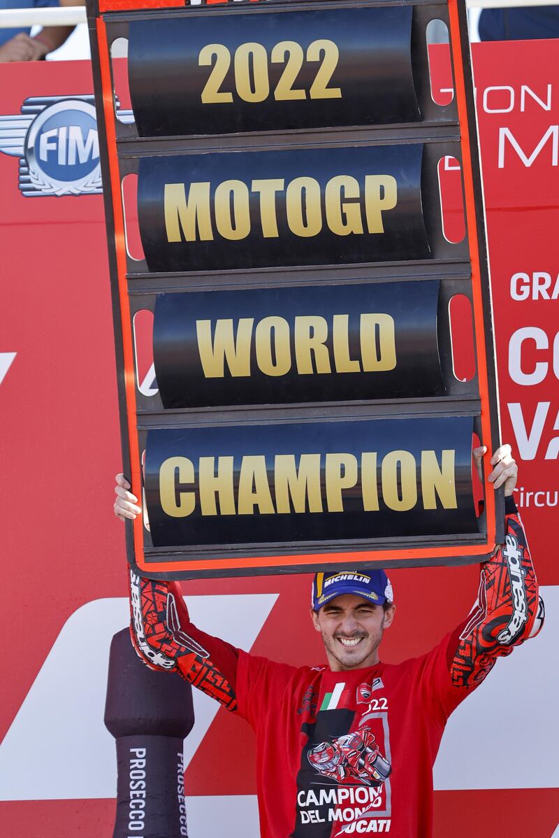 Il trionfo mondiale di Pecco 1