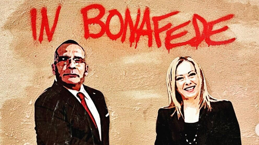 Il murale choc a Padova: così lo street artist insulta la Meloni