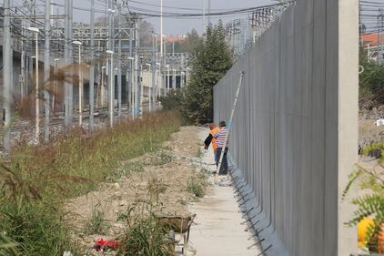 Il muro anti droga a Rogoredo 9