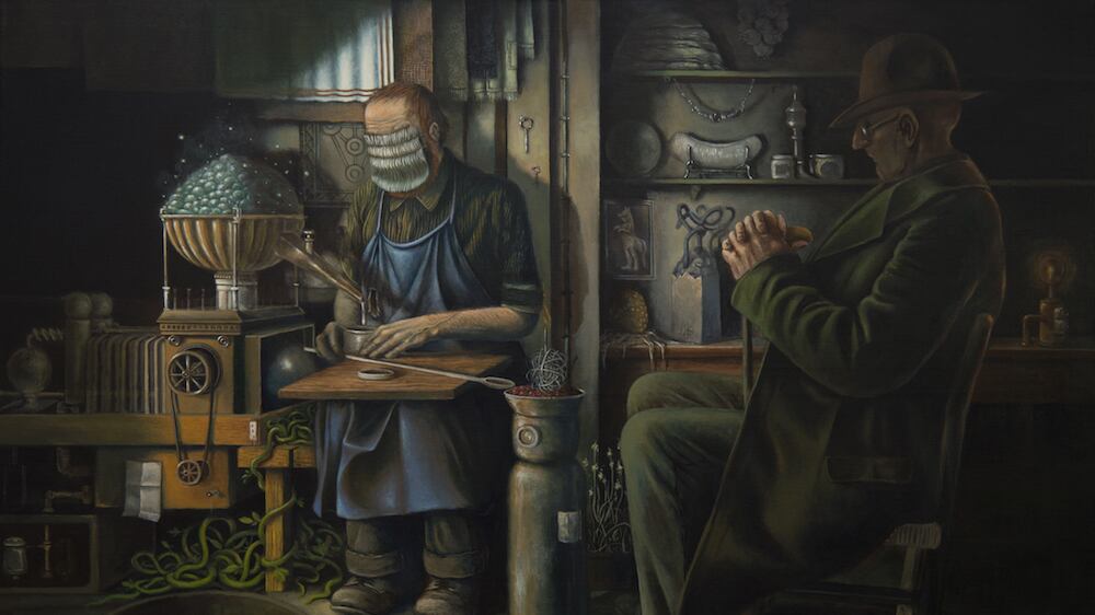 I nuovi talenti della pittura parlano in "Gotico sardo"