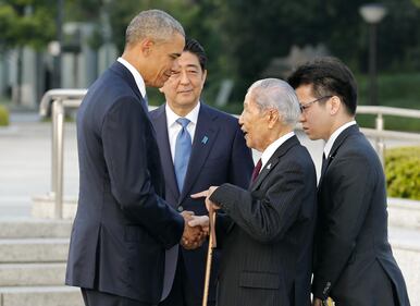 Storica visita di Obama a Hiroshima 2