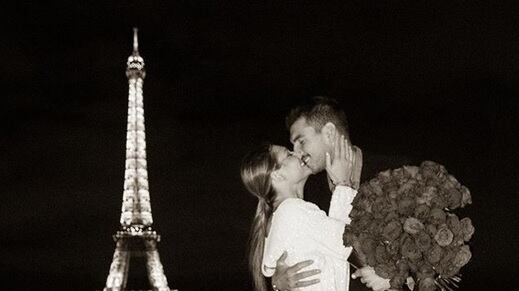 Marco Fantini e Beatrice Valli si sposano, la proposta di matrimonio sotto la Torre Eiffel