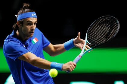 L'Italia vola in finale di Coppa Davis: le immagini più belle della sfida contro la Serbia 15