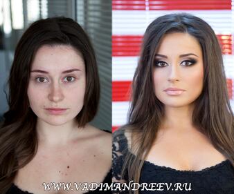 Vadim Andreev: il make-up artist dei miracoli "Before and after" 9