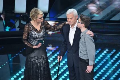 Il nonno eroe di Nizza sul palco dell'Ariston 3