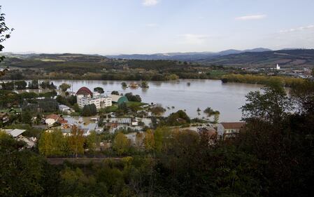 Orte, esonda il Tevere 9