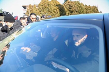 Ibrahimovic sbarca a Milano: le immagini del ritorno di Zlatan 1